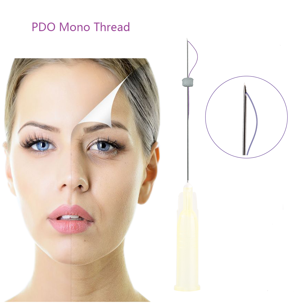 Factory Direct Delivery Absorbable 30G 25mm Mono Thread PDO with Sharp Needle