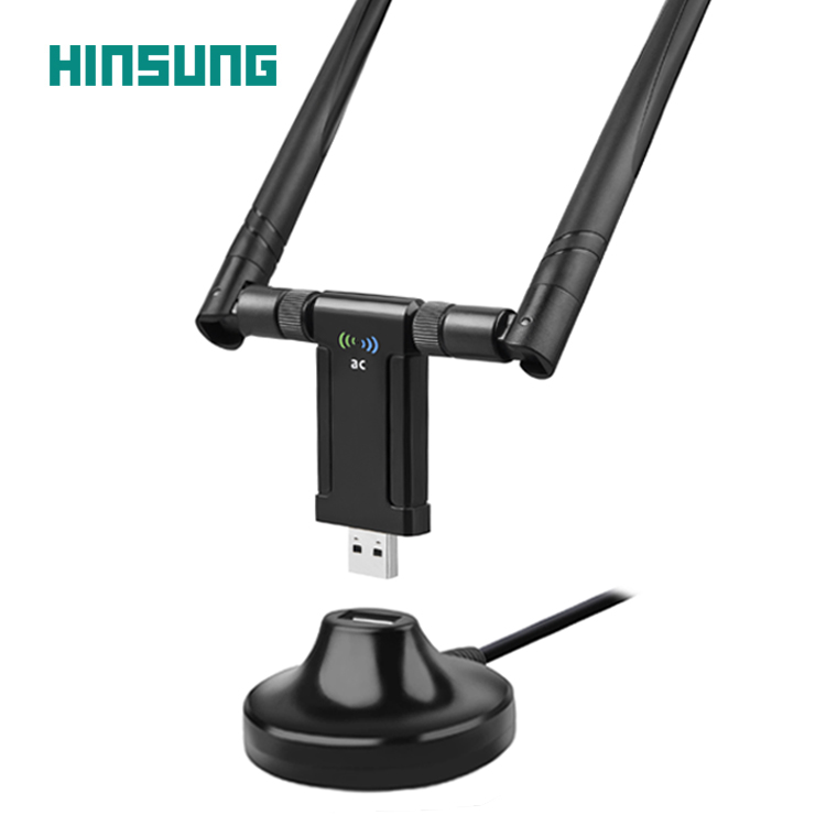 AC1900 двухдиапазонный 5dBi USB 3,0 1900 Мбит/с беспроводной usb адаптер wifi ключ