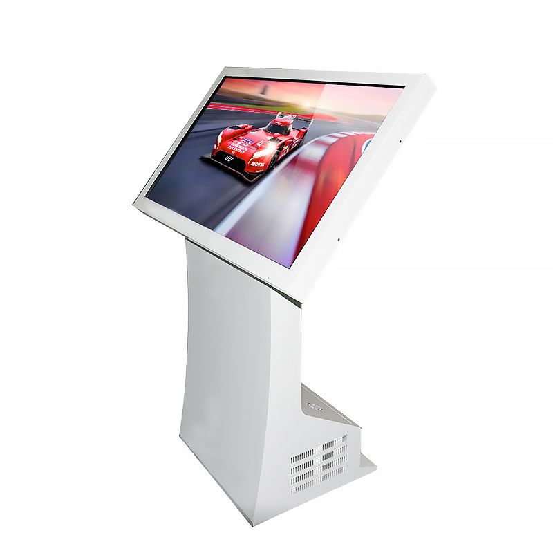 Пользовательский 32 ''инфракрасный сенсорный экран киоск totem LCD рекламный дисплей экран все в одном сенсорном киоске