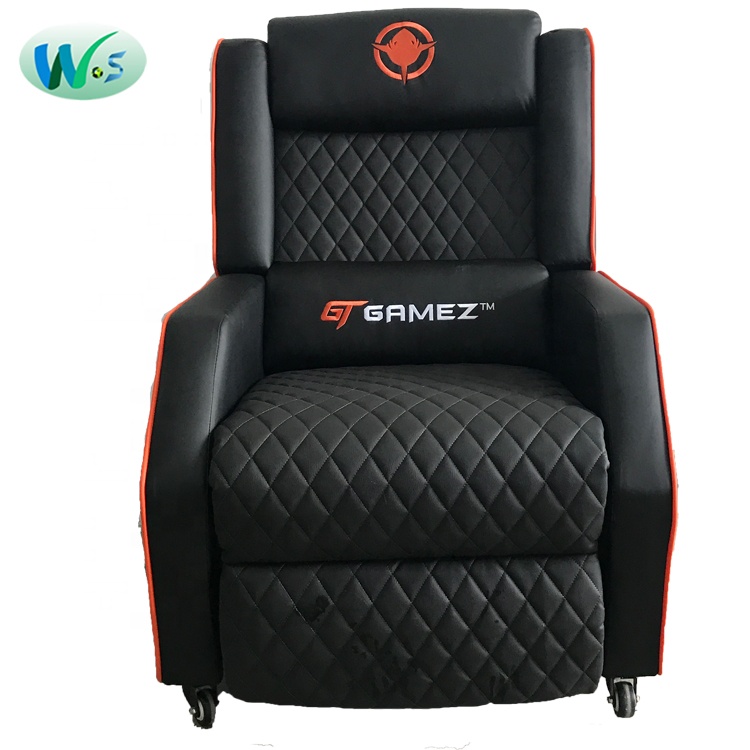 Игровой диван WST8906, компьютерное кресло для гостиной из синтетической кожи, одно сиденье, кресло для отдыха, передвижное кресло