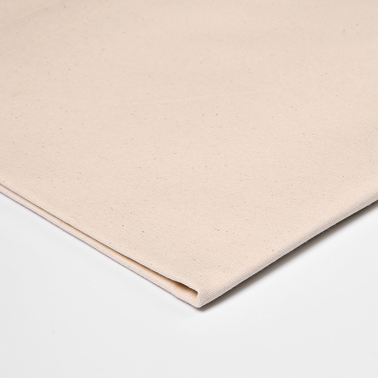 Professional Custom Pure Cotton Fabric Household Tablecloths 2/1 Double Warp Diagonal Fabric High Quality Woven Grey Fabric