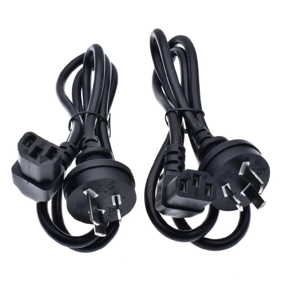 SAA Australian 3 pin power plug cord to open wires electric cable australia 3 pin power lead