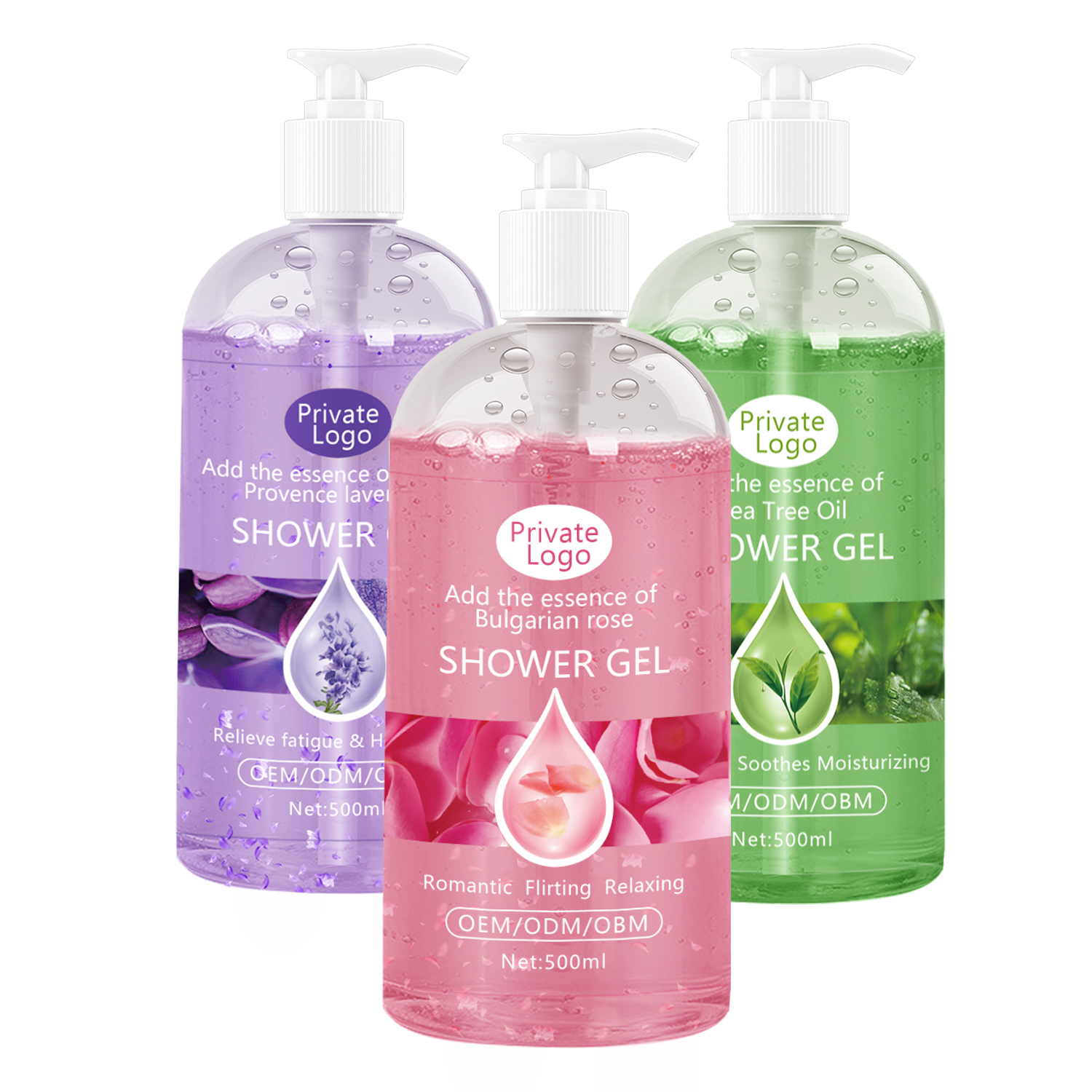 Dropshipping Body Wash Shower Gel Set Bath Soap Ablution for Skin Care