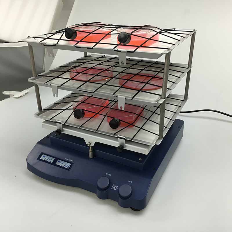 SK-R330-Pro Laboratory oscillating gyratory rolling horizontal speed regulating oscillator shaker 3 layers