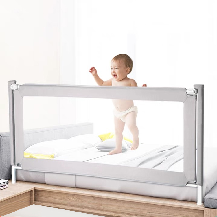 Safety Side Kids Toddler Bumper Portable Fence Frame Protection Extra Long Bed Rail Toddlers