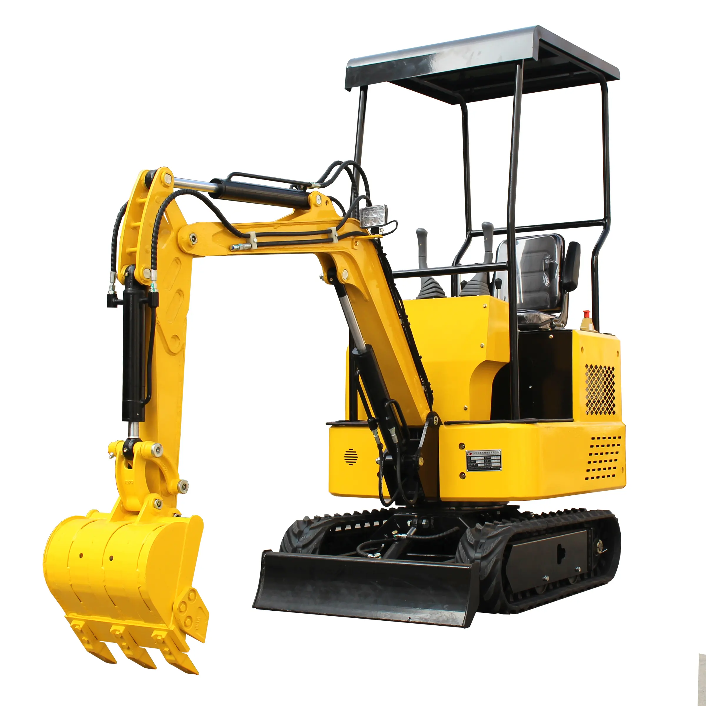 Prices Excavator Mini Excavator Small Digger 1.5ton 12kw Two-cylinder Engine For Sale In Europe