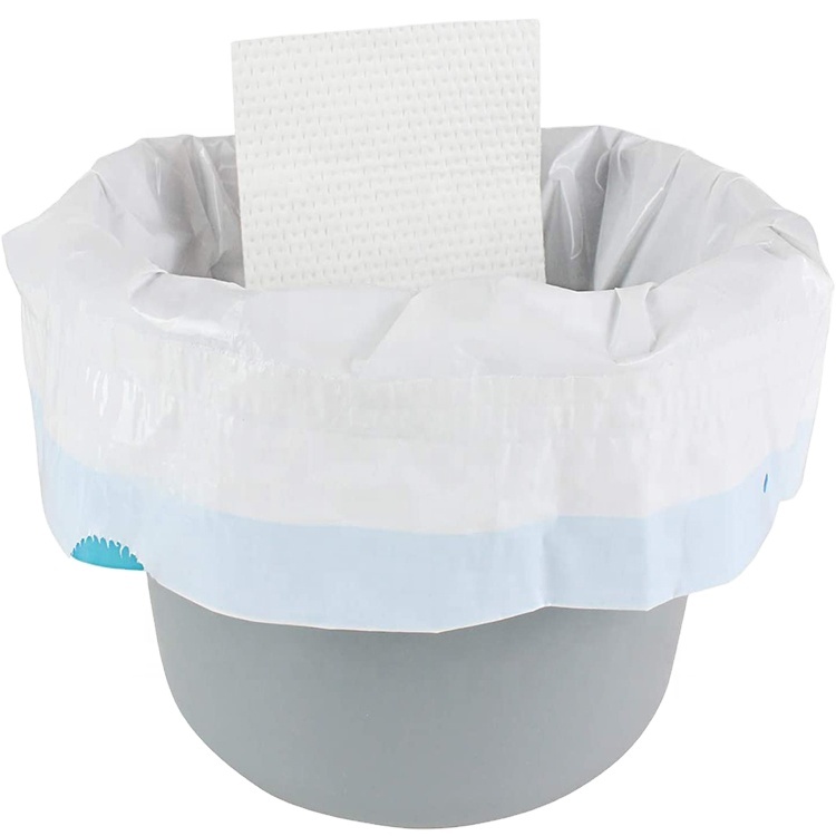 Bedside Commode Liners With Super Absorbent Pads SAP Sheet for Medical Hospital Use