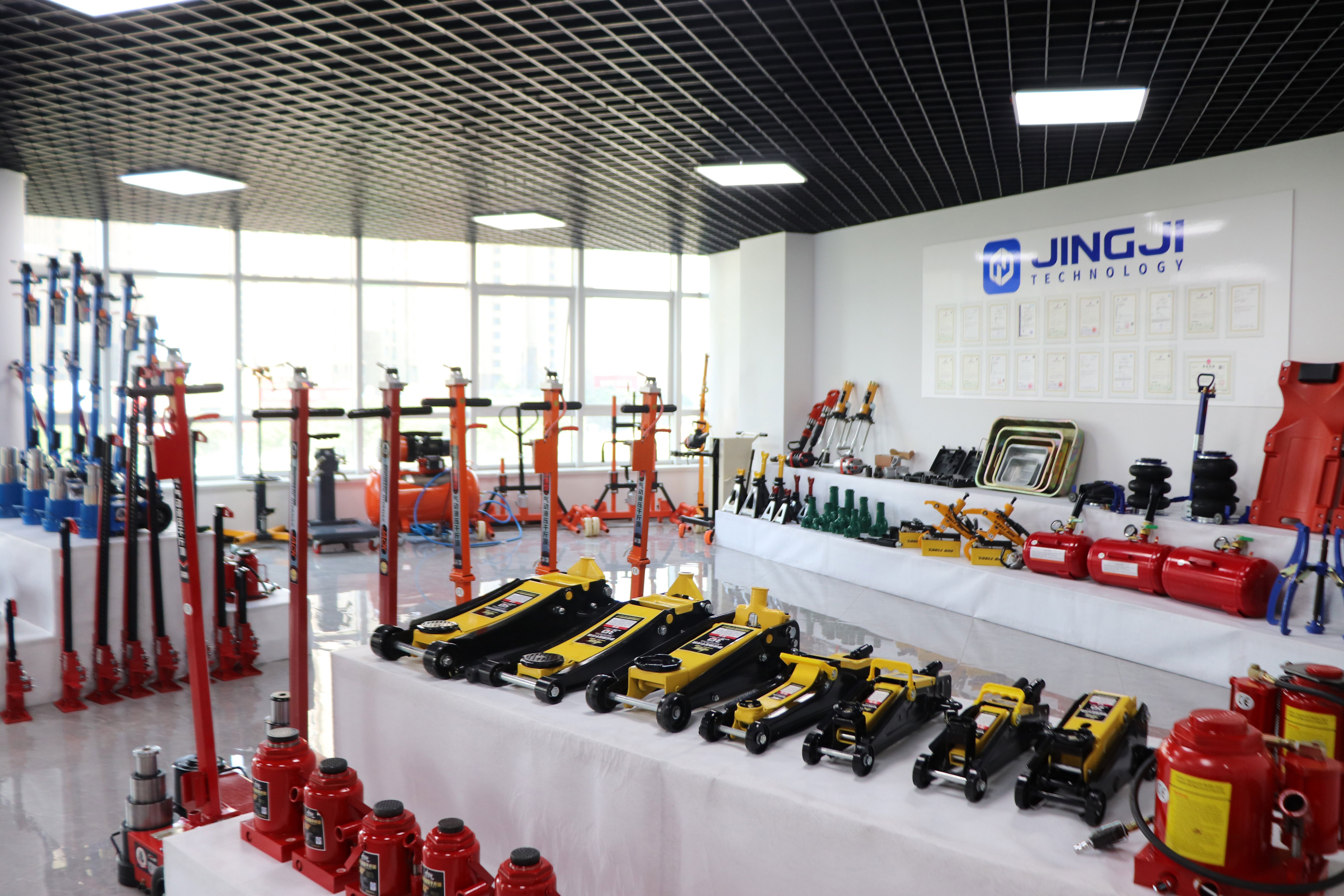 50 Ton truck jack use for truck repair hydraulic mechanical pneumatic air jack