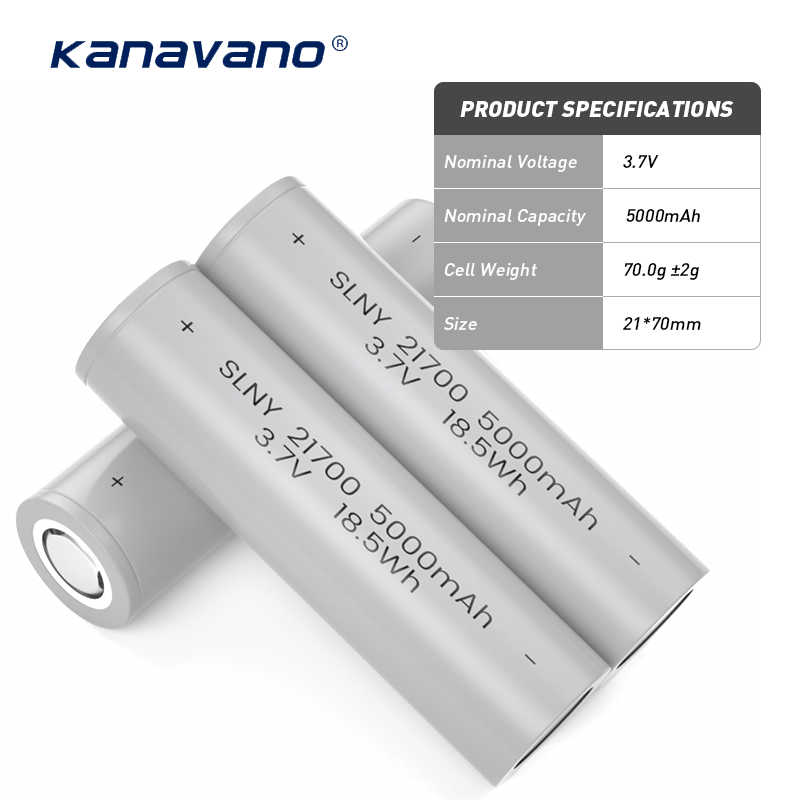 21700 5000mah 3,6 V литиевая батарея высокой емкости литий-ионная аккумуляторная батарея