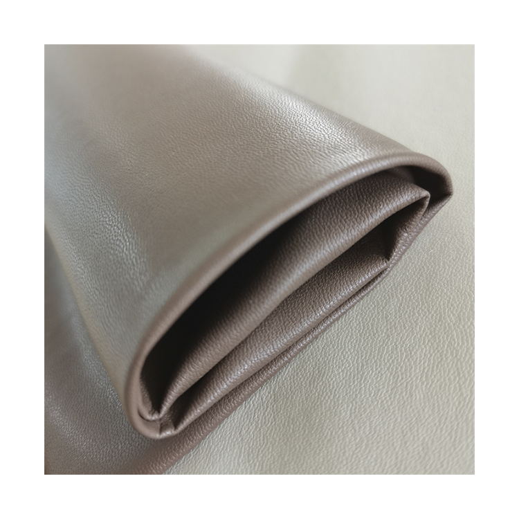 High quality Fashion PU microfiber leather fabrics leather for women's dress or jacket