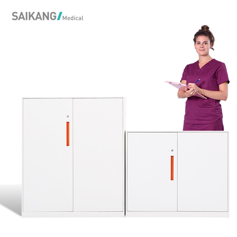 SKH090S Factory Stainless Steel Hospital Instrumen Cabinet Medical Grade Clinic Supplies Cabinets