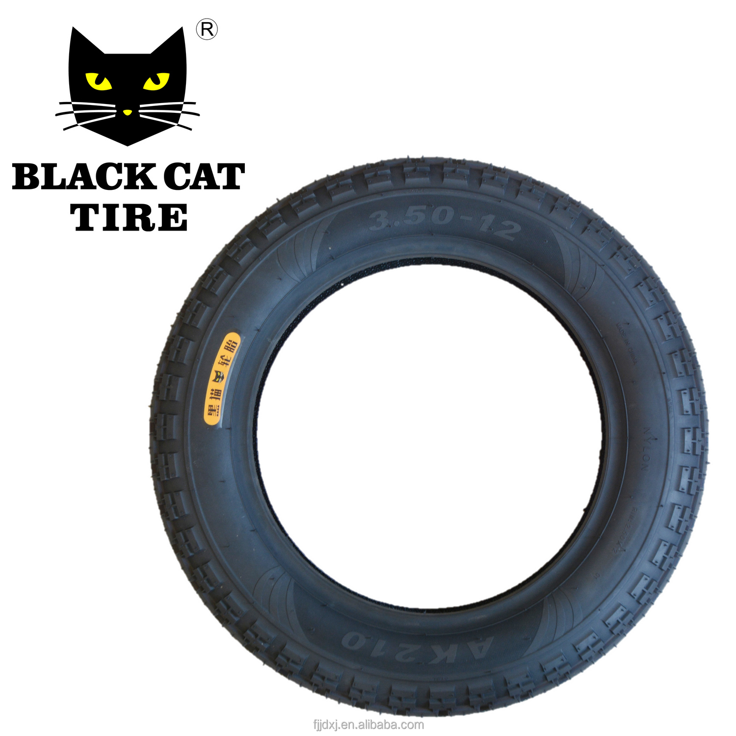 Шина Black Cat 3,50-12 6PR, мотоциклетная шина