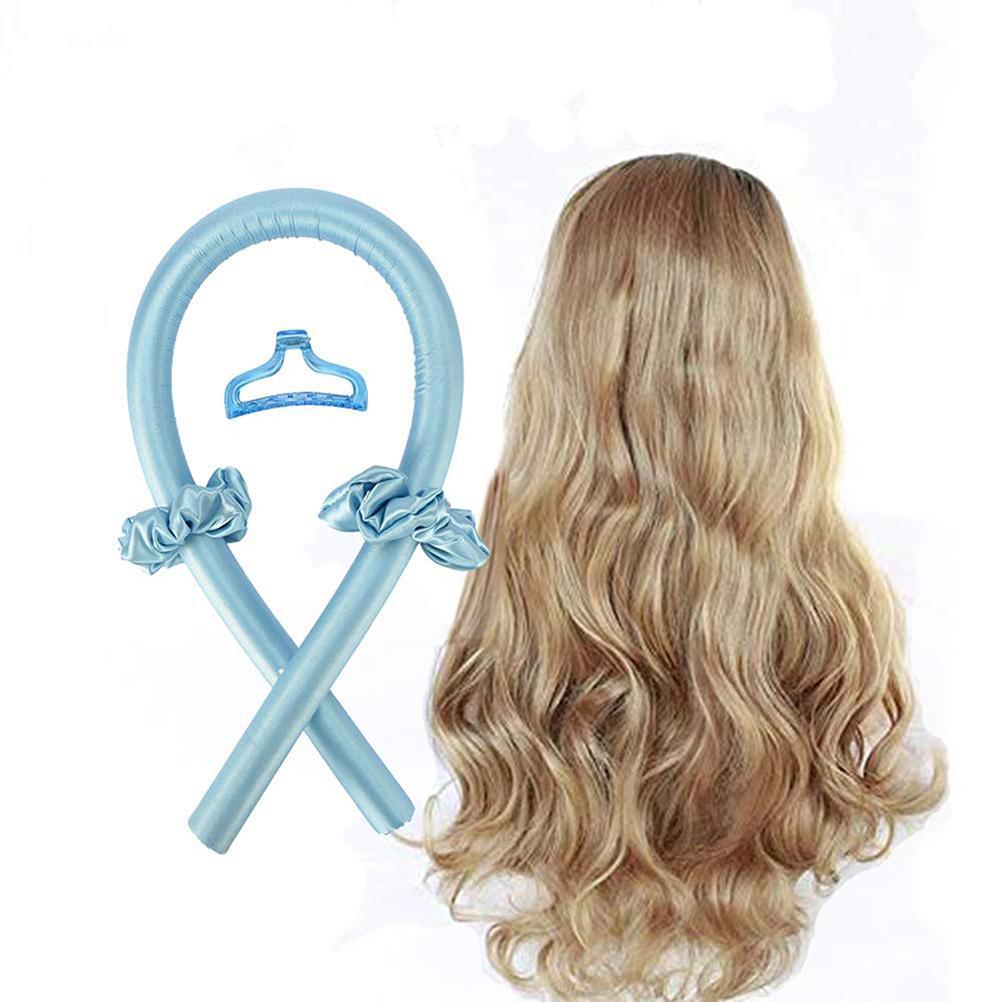 Heatless Curling Rod Headband No Heat Curls Ribbon Hair Rollers Sleeping Soft Headband Hair Curlers