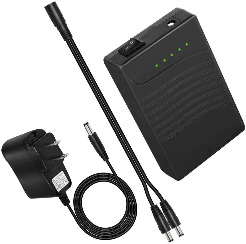 Портативный 12V DC Выход литий-ионный аккумулятор 18650 3000mAh литий-ионный аккумулятор с зарядным устройством