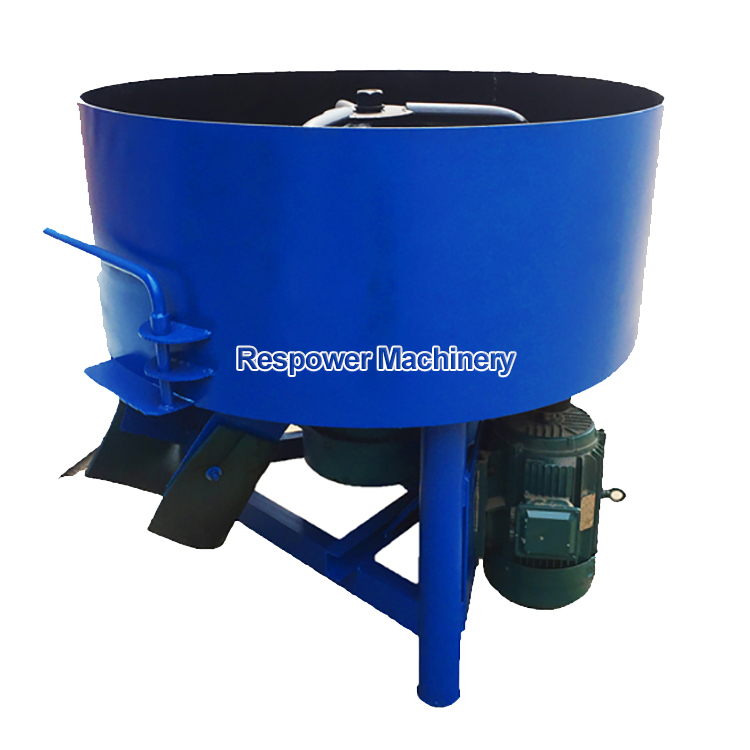 JD350 Concrete pan mixer for manual/semi automatic block machine