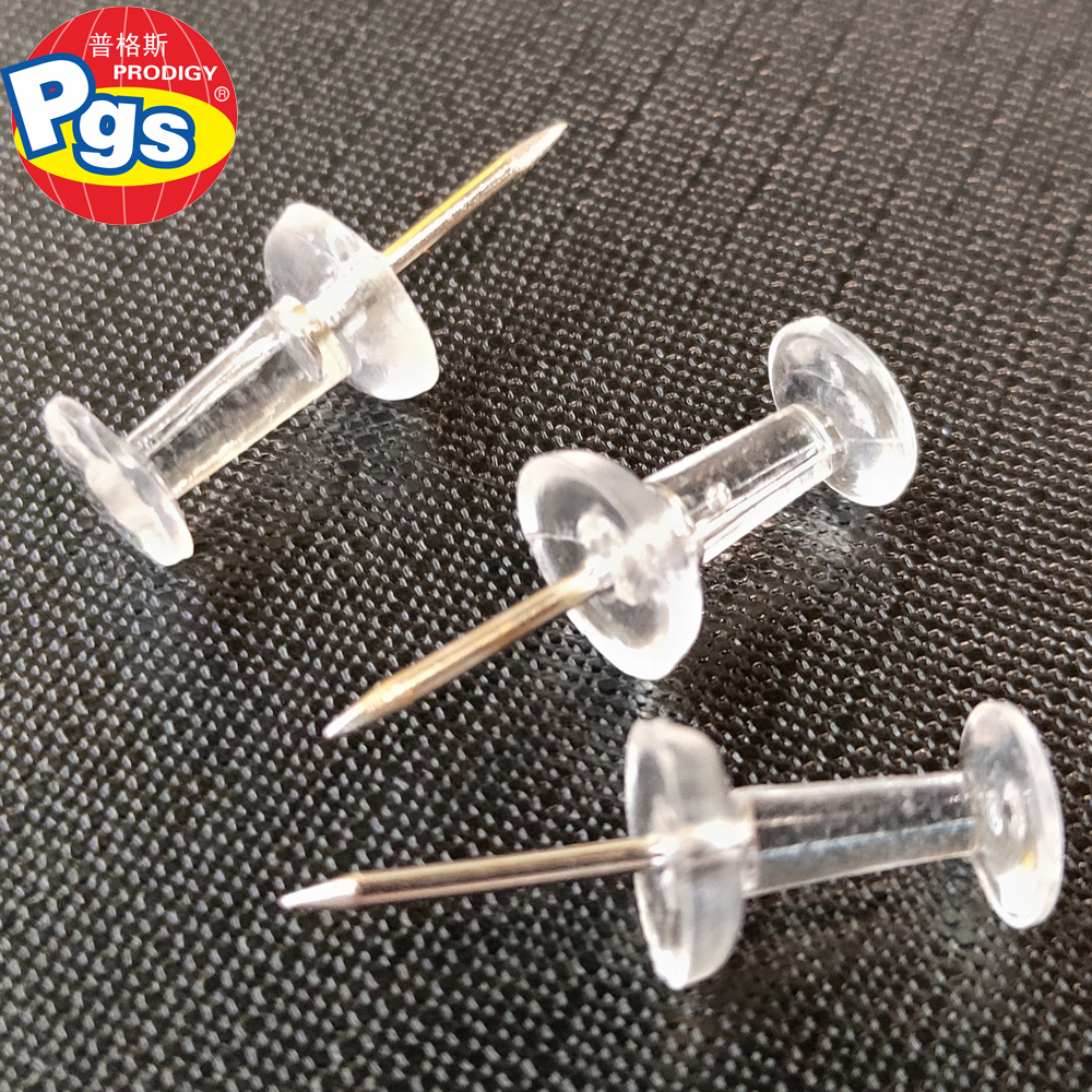 Прозрачные длинные шпильки офисные и школьные принадлежности push pin
