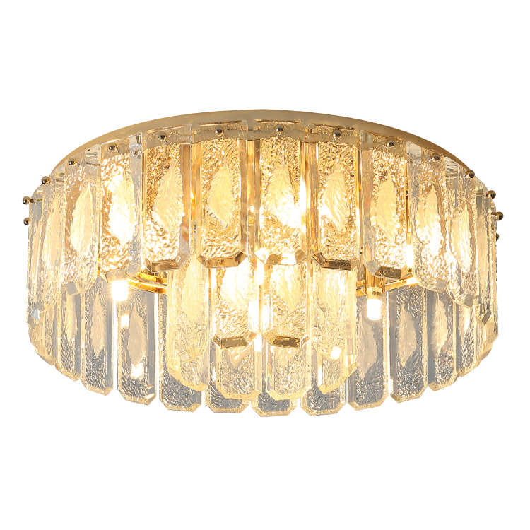 Modernization Personality Living Room Lamp Nordic Chandelier Simple Dining Room Glass Leaf Chandelier