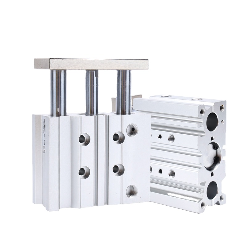 Mgpm12x10 Mgpm12x20 Mgpm12x25 Mgpm12x50 Mgpm12x75 Mgpm12x100 Mgpm12x125 трехстержневой Mgpl Tcm Tcl пневматический цилиндр