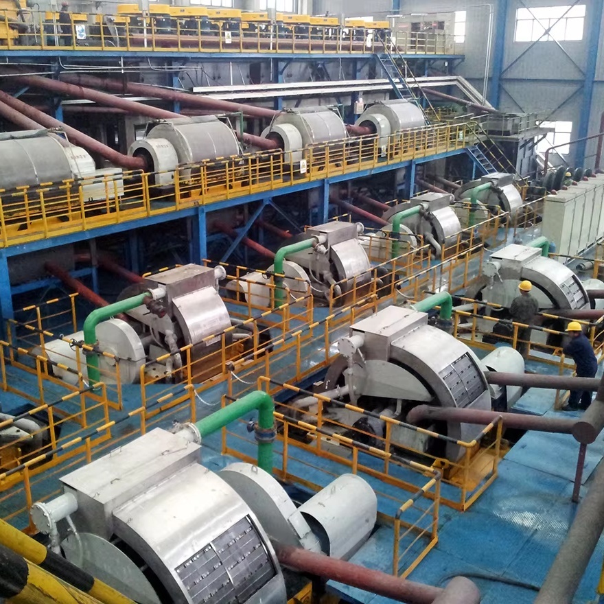 WHIMS-LHGC Vertical Ring High Intensity magnetic separator for Manganese