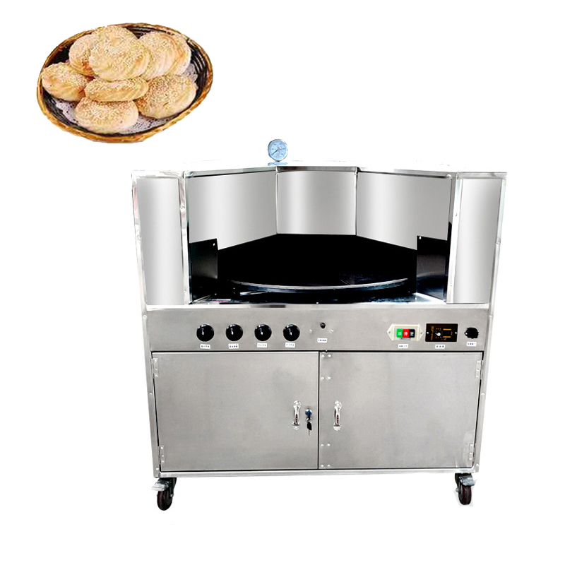 Gas heating pita arabic bread oven