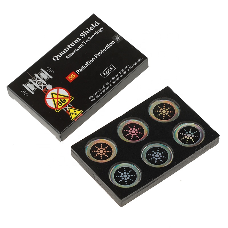 5G anti electromagnetic radiation sticker anti radiation quantum shield sticker emf blocker