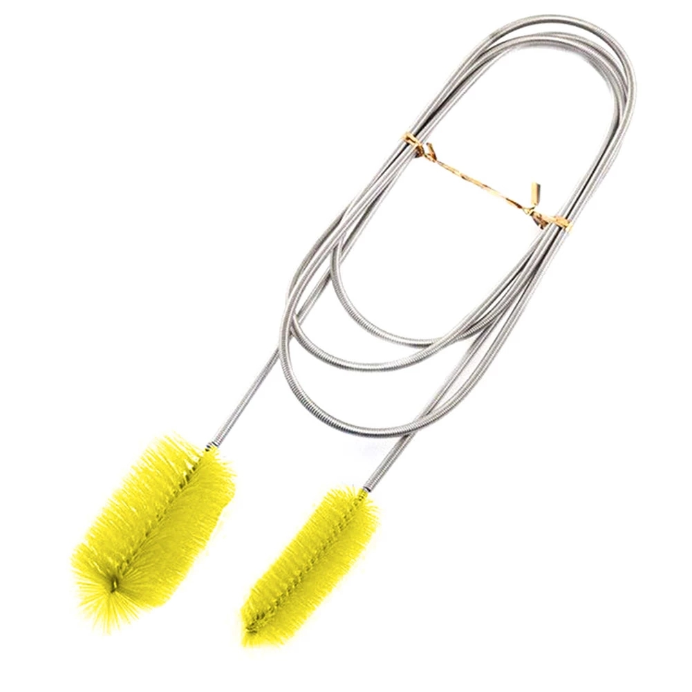 90/155/200cm Pipe Cleaning Brush Air Tube Double Ended Hose Aquarium Accessories Tank Cleaner Water Filter Nylon
