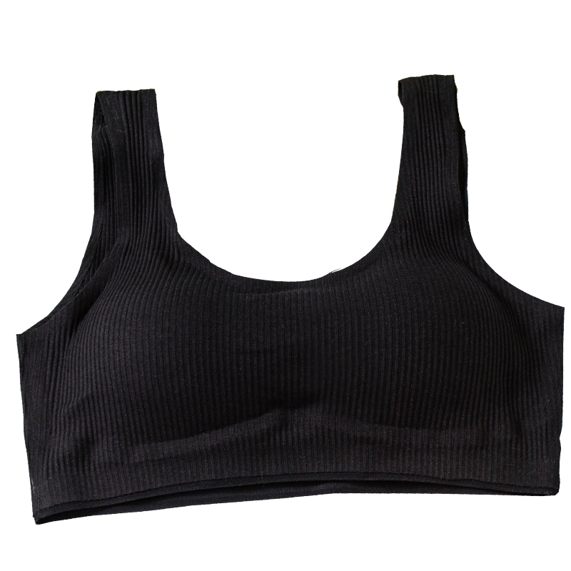 Middle aged mother underwear female bra no steel ring summer thin model middle aged and old people bra vest type