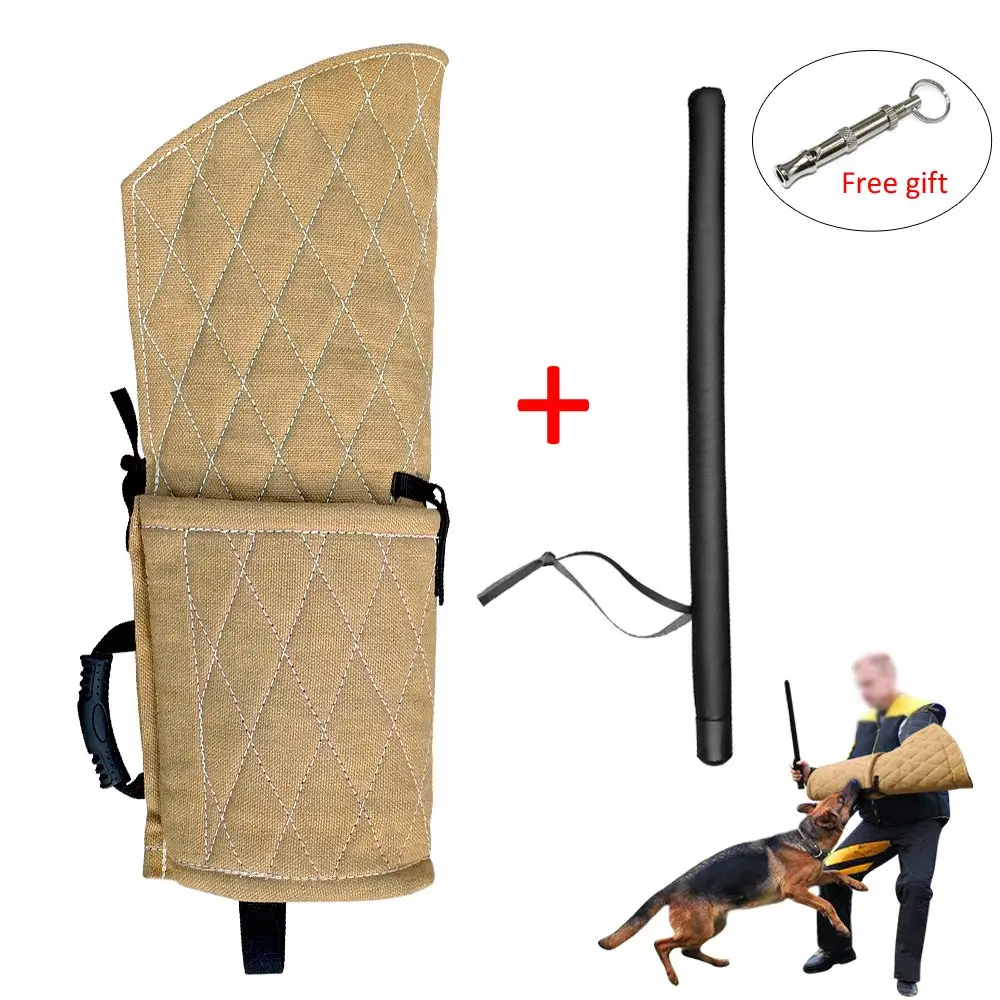 Dog Bite Sleeve For Puppy Young Dogs Training Equipment Fit Pitbull German Shepherd Puppy Biting Playing Dog Training Sleeve