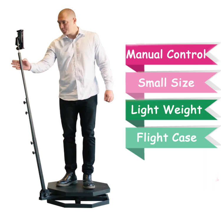 Cheap 360 Photo Booth Manual Wholesale 360 Camera Booth With Flight Case