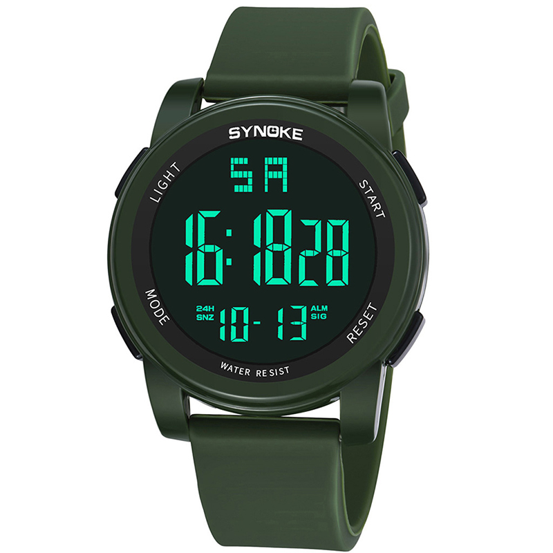 Fashion Outdoor Sport Watch Men Multifunction Watches Alarm Clock Chrono 5Bar Waterproof Digital Watch reloj hombre