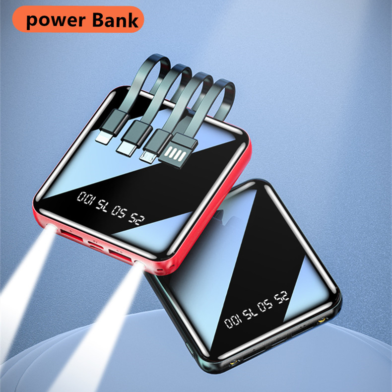 Двойной порт мини тонкое мобильное зарядное устройство Высокое качество powerbank 20000mah портативное зарядное устройство 10000mah с usb