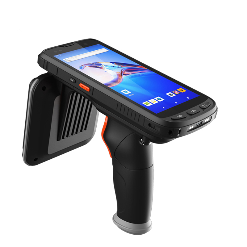 Длинный диапазон WiFi, 4G, Bluetooth 840-960mhz RFID портативный считыватель Android RFID считыватель тегов OPx10 RFID считыватель UHF