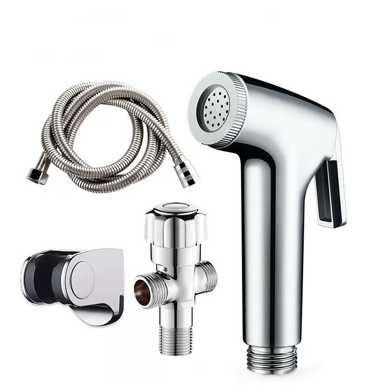 New style toilet copper flush valve shower faucet bidet body cleaning hand shower