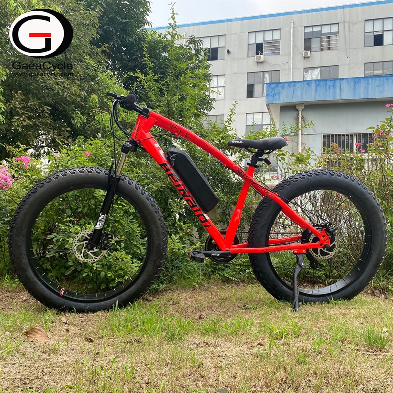 Электрический велосипед Gaea fat tire 1000 Вт, дешевый Электрический велосипед, электрический велосипед fat e bike 1000w mountain