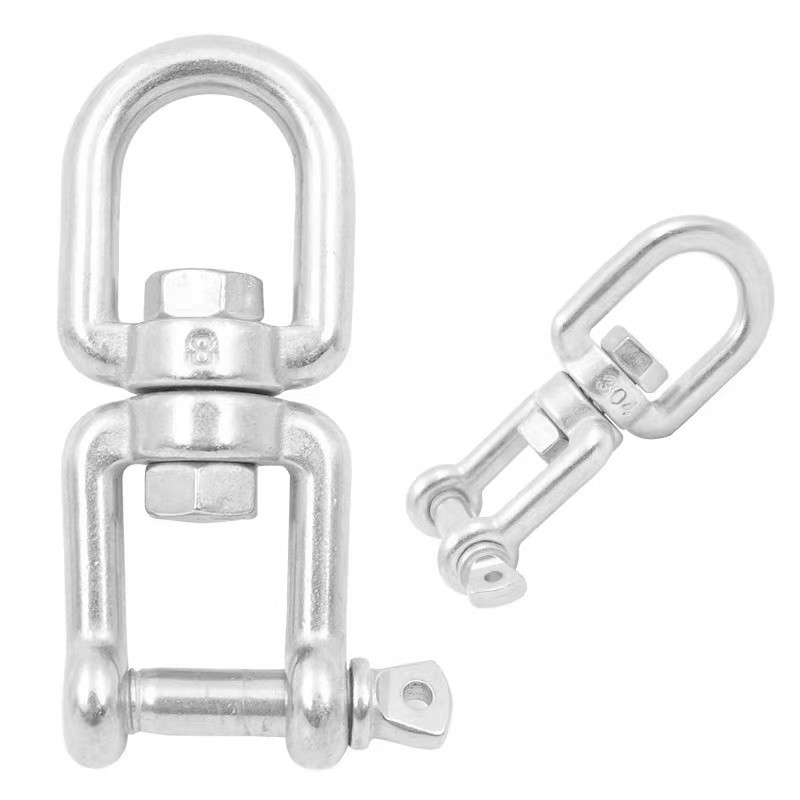 8-Shaped M6 нержавеющая сталь Clevis цепи поворотный челюсти-глаз