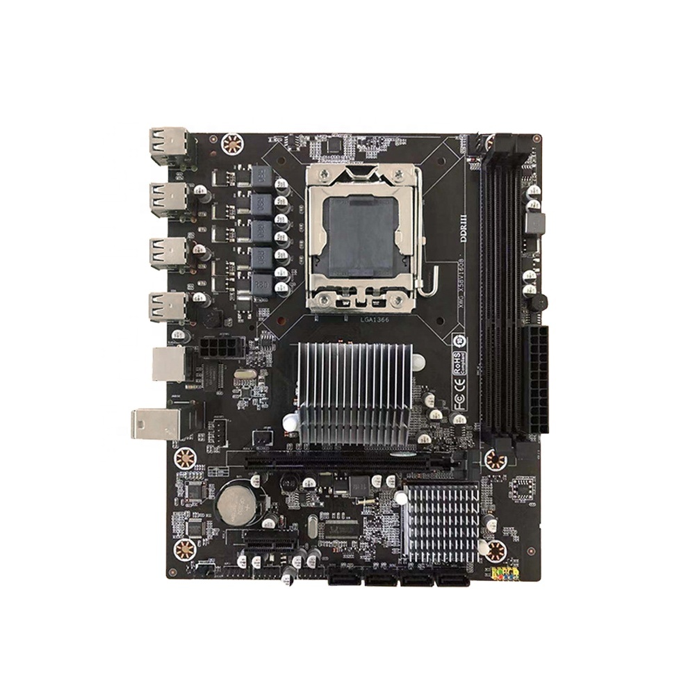 X58 2 * Ddr3 Usb2.0 * 4 чип Dual Ddr4 материнская плата для настольного ПК материнская плата для компьютера