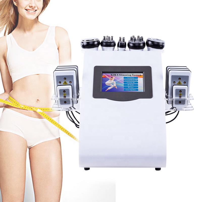 6 в 1 сжигатель жира 40K Rf Ems потеря веса тела Cryo 80K ультразвуковая кавитация Lipo лазерная машина для похудения