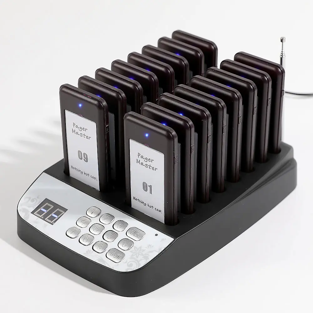 Free Logo Printing wireless calling restaurant pager system for restaurant church queue