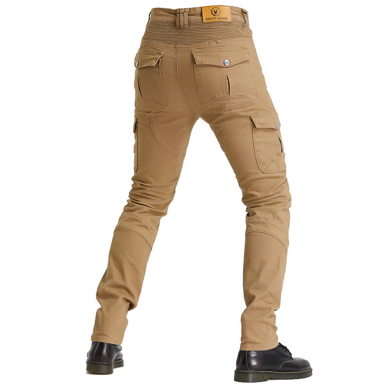 New Motorcycle Riding Jeans Racing Pants With Protective Gear Anti-Fall Riding Motorcycle Pants Knight Pants