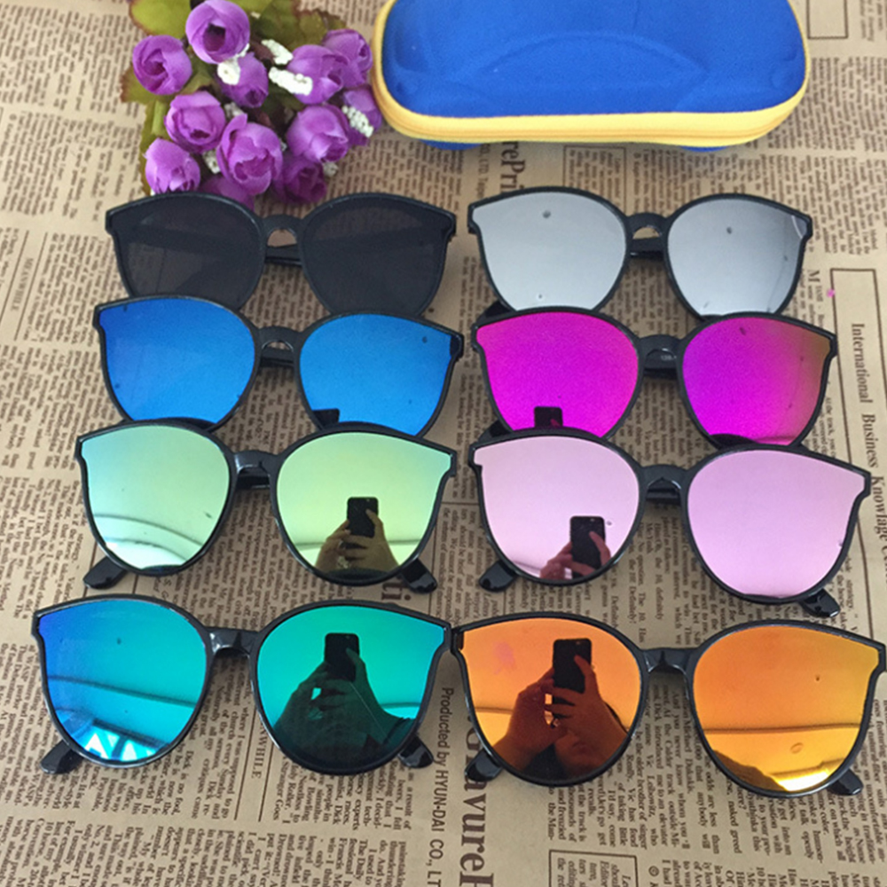 Boys Cat Eyes Sunglasses Square Sunglasses Kids Girls Stylish Baby Student Eye Glasses Shades Party Eyewear UV400
