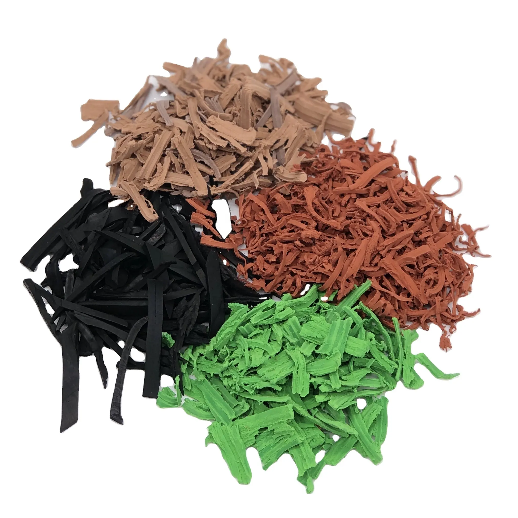 Best Selling Non Toxic EPDM Recycled Rubber Mulch Rubber Mulch For Tree Rings Outdoor