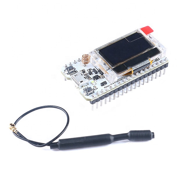 868 915 МГц 0,96 дюйма Ble OLED дисплей WIFI LoRa SX1276 ESP32 плата для разработки Интернета вещей для iot