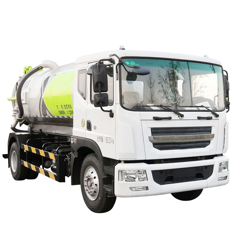 Китайский новый мини-вакуумный грузовик XZJ5160GXWD5, цистерна, муниципальный 8 тонн, небольшие грузовики для всасывания сточных вод 9,6 м3 для продажи