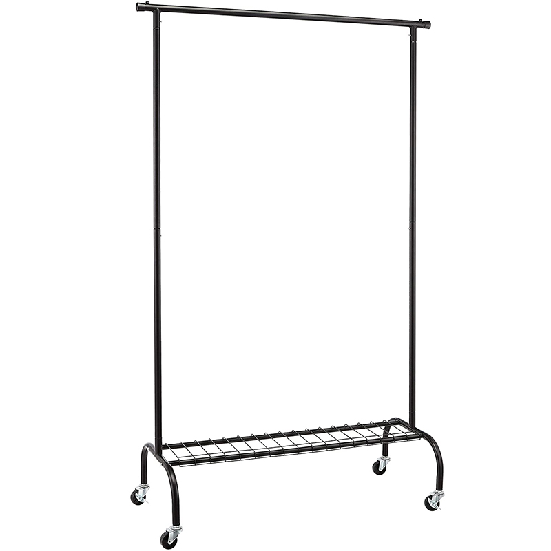 New Design Portable Coat Hanger Stand Perchero De Pie Tree Shaped Coat Rack with Wheels
