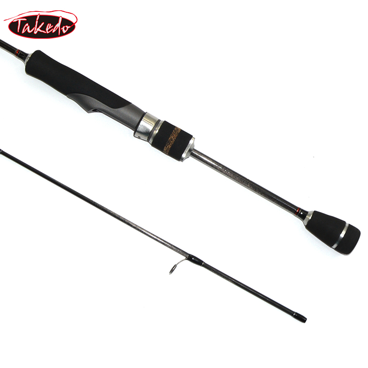 TAKEDO High carbon top quality fuji guides VSS reel seat ultralight 1.80m ultra light 602 trout rod fishing rods