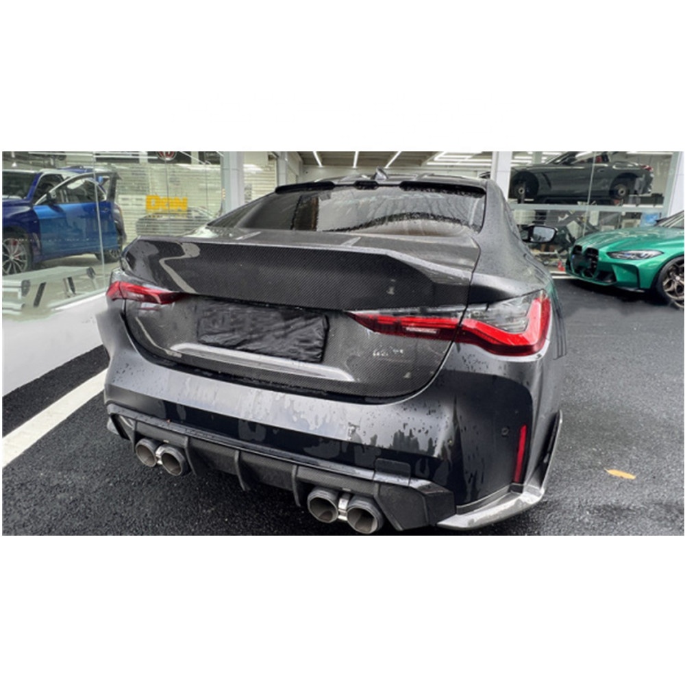 Стильный сухой спойлер DD из углеродного волокна на крышу Подходит для BMW G82 G80 M3 M4 задняя крыша высокого качества