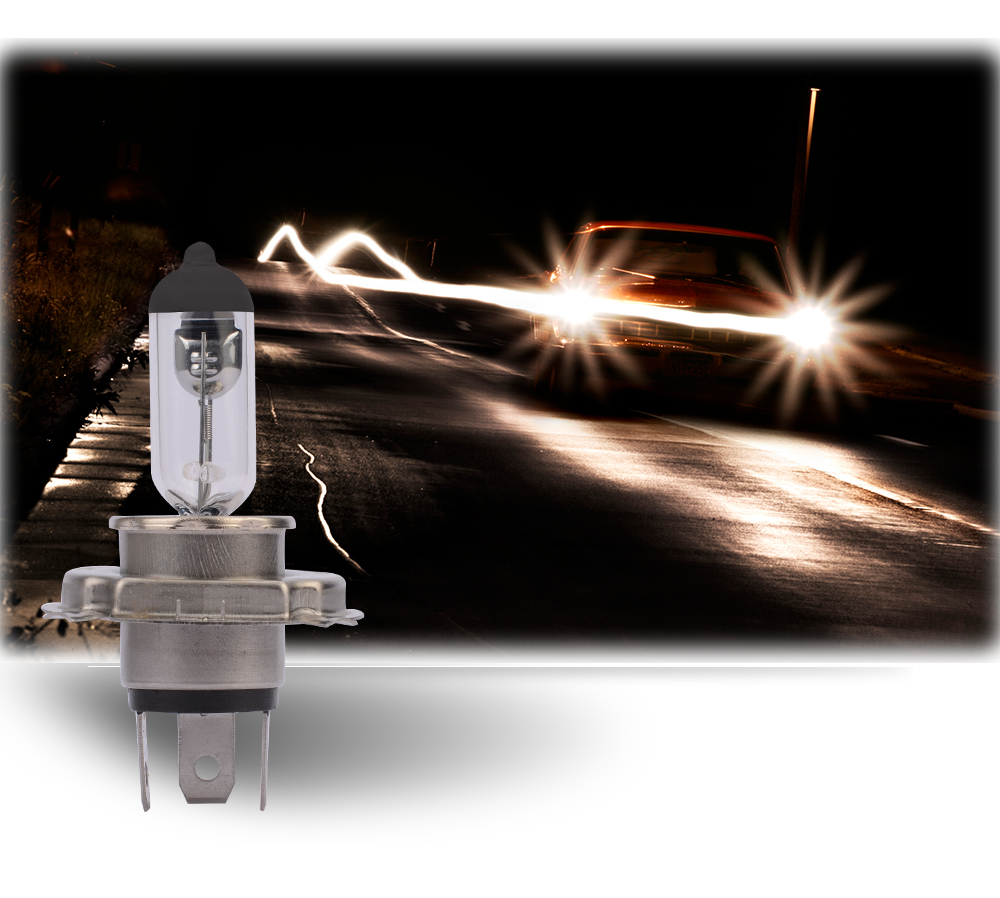12V 100W H3 Automotive Halogen Headlight