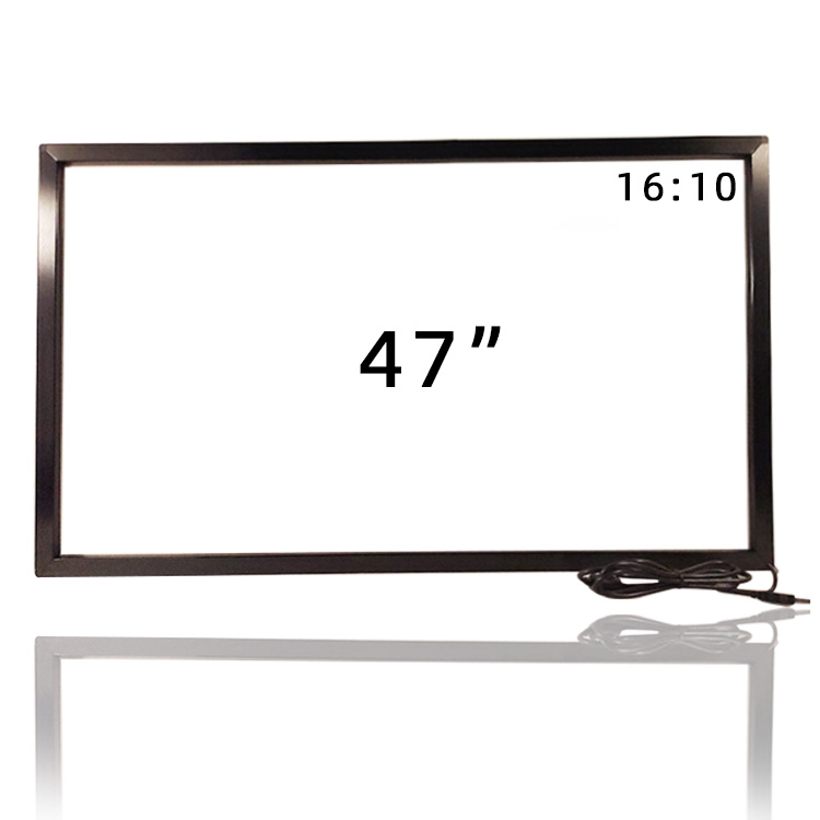 ЛМК 47 дюймов алюминиевый сплав инфракрасный ИК multi touch высокая скорость отклика Смарт Подгонянный экран Рамка
