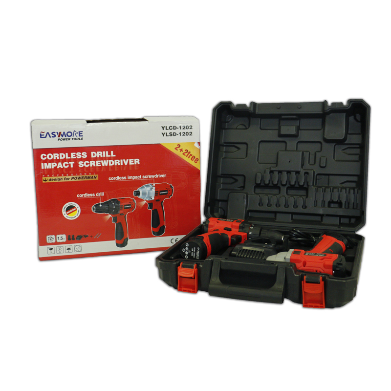 Power8 Create 20V Workshop Plus All-In-One Multi-function Cordless Combo Set Power Tool Kit, Armored Case & Accessories