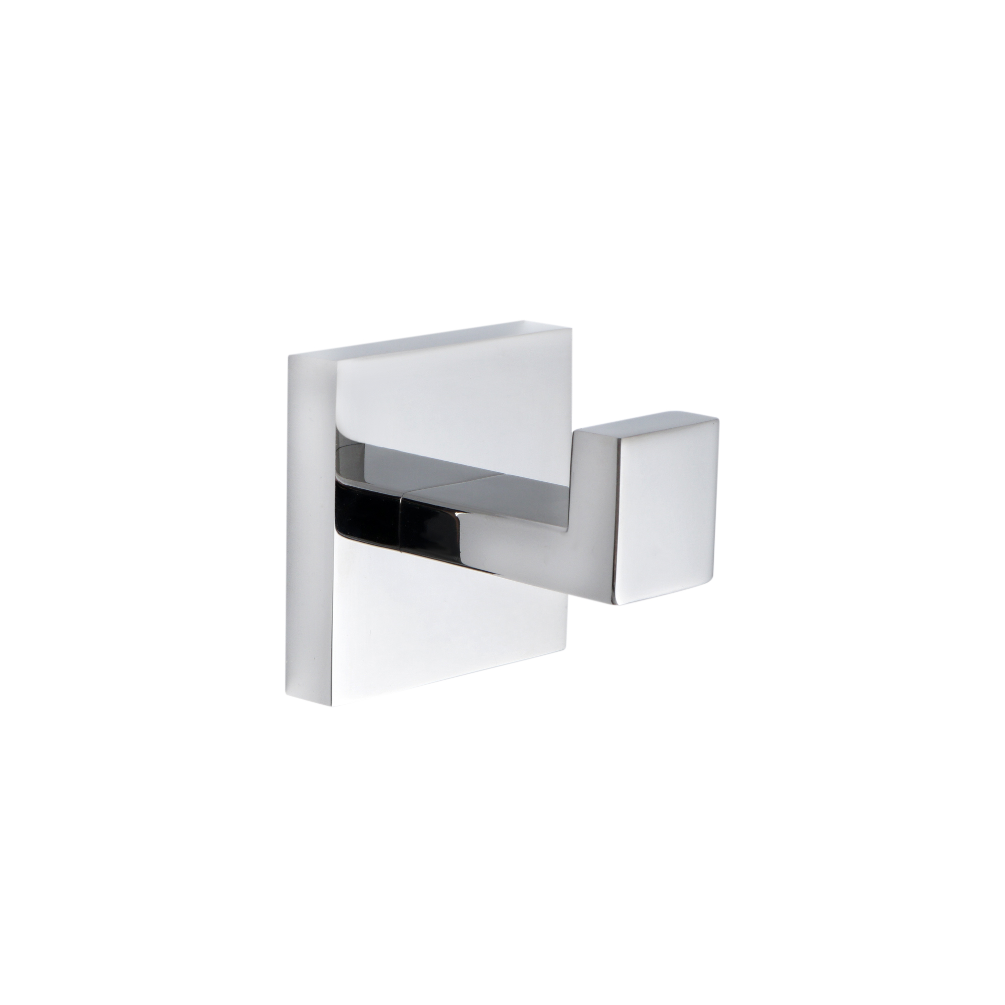 Modern Style Heavy Duty Wall Mount 304 Stainless Steel Chrome Towel Hook Single Robe Hook Coat Hook For Bathroom